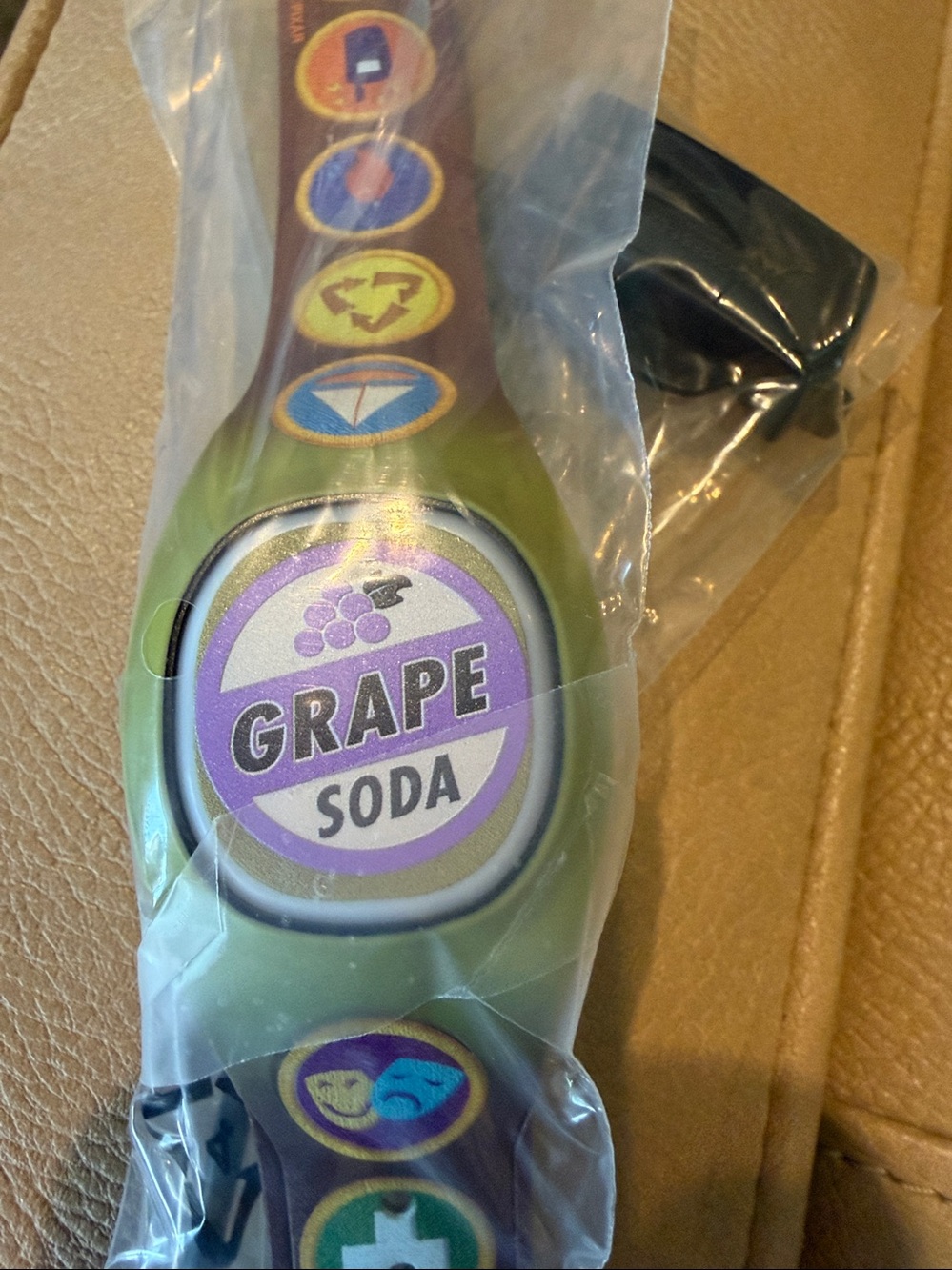 Disney Pixar, interactive grape soda magic band from Up